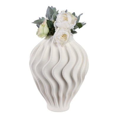 Ovalta Vase 3D White L