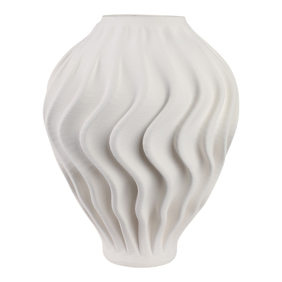 Ovalta Vase 3D White L