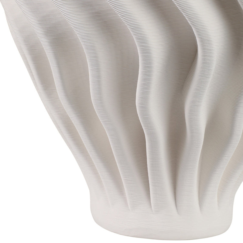 Ovalta Vase 3D White L