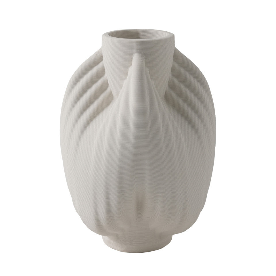 Echo Vase 3D White S