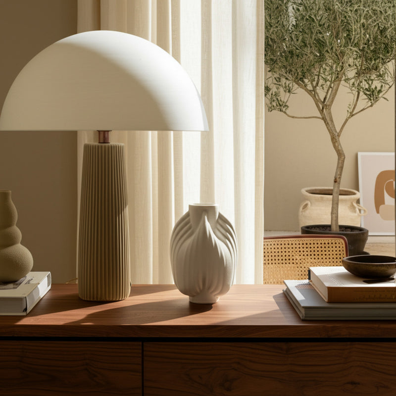 Echo Vase 3D White S