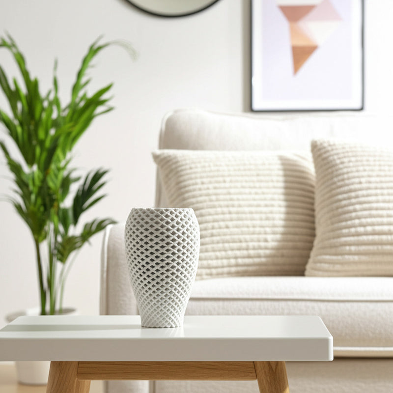 Reverie Vase 3D White
