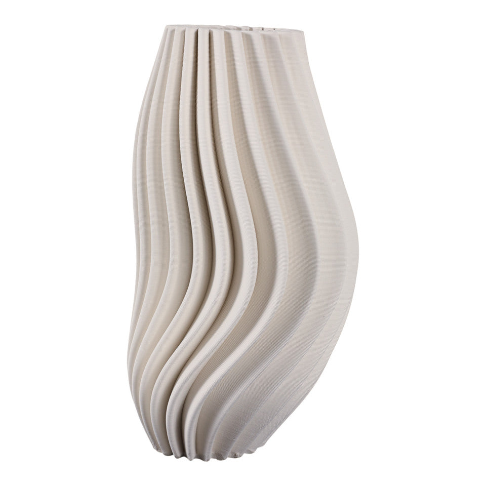 Ethereal Vase 3D White L