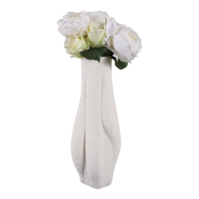Equilibrium Printed Vase 3D White S