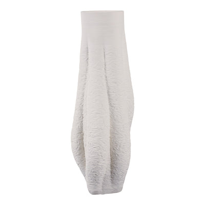 Equilibrium Printed Vase 3D White S