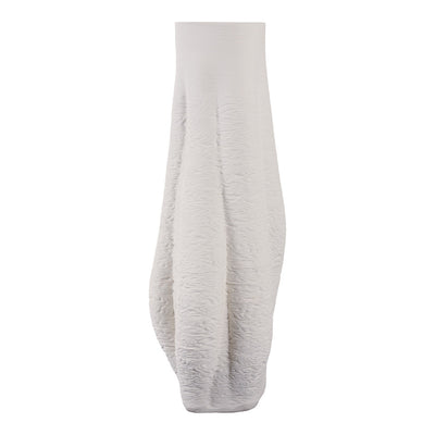 Equilibrium Printed Vase 3D White L