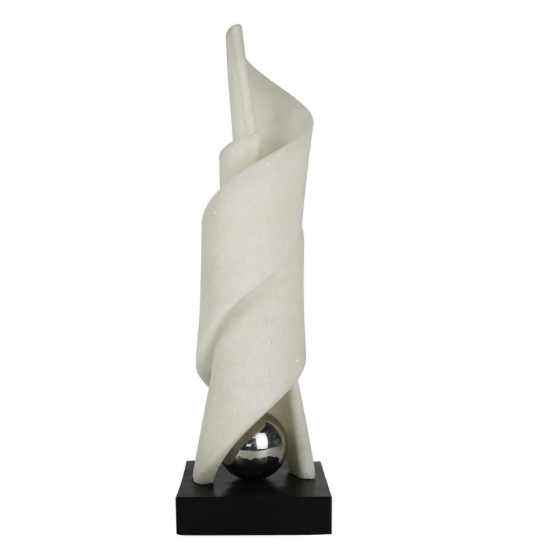 Glendo Quarts Resin Statuary Whith Stainless