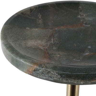Timor Green Malachite Cocktail Table 24in