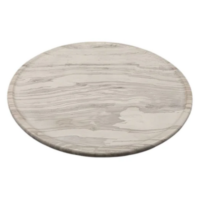 Gedor Marble Lazy Susan Tray S