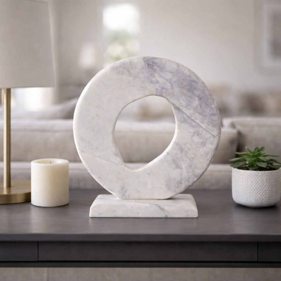 Louvine Carved Marble Statuary L