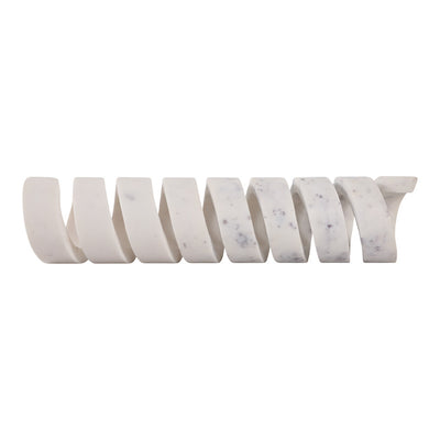 Louvine Carved Marble Spiral Statuary