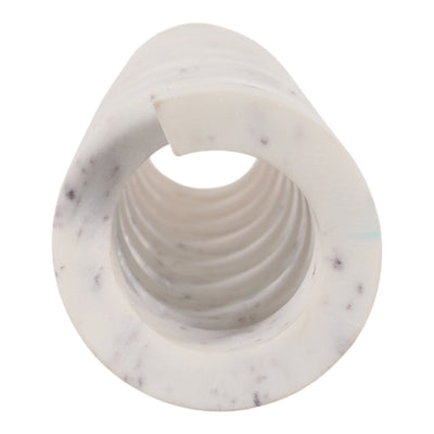 Louvine Carved Marble Spiral Statuary