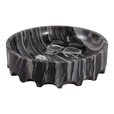 Hazley Carved Marble Tray