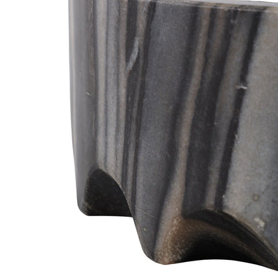 Hazley Carved Marble Tray