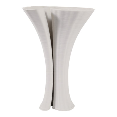 Spire Medium 3d Printed Vase White