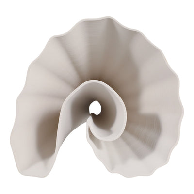 Spire Large 3d Printed Vase White