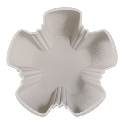 Voluta 3d Printed Bowl White