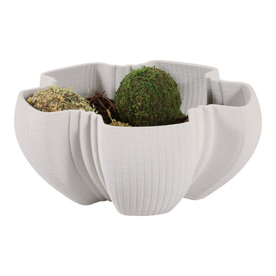 Voluta 3d Printed Bowl White