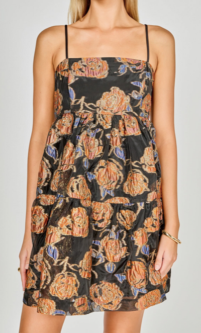 Trina Metallic Dress