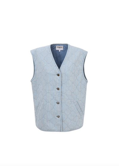 Emanuella Vest Blue Jean