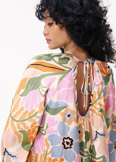 Polly Top Pastel Flowers