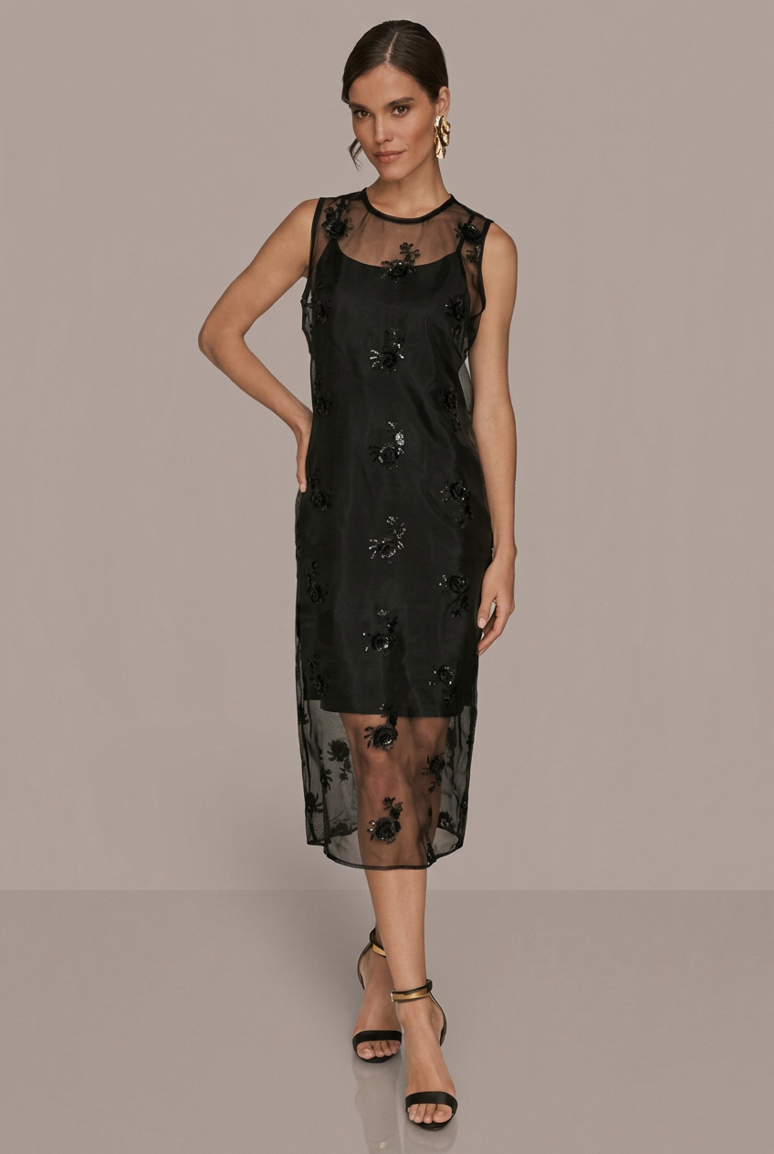 Donna Dress Black