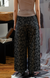 Burning Rose Jeans Black