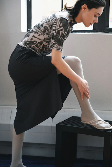 La Parisienne Top Photo Print