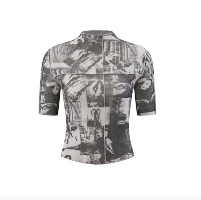La Parisienne Top Photo Print
