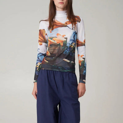 Paulie Mock Top Neck
