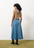 Ermeline Skirt Jean Blue