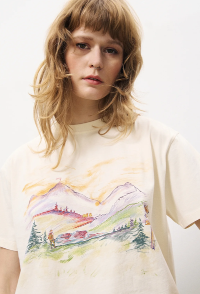 Azelle T Shirt Cream