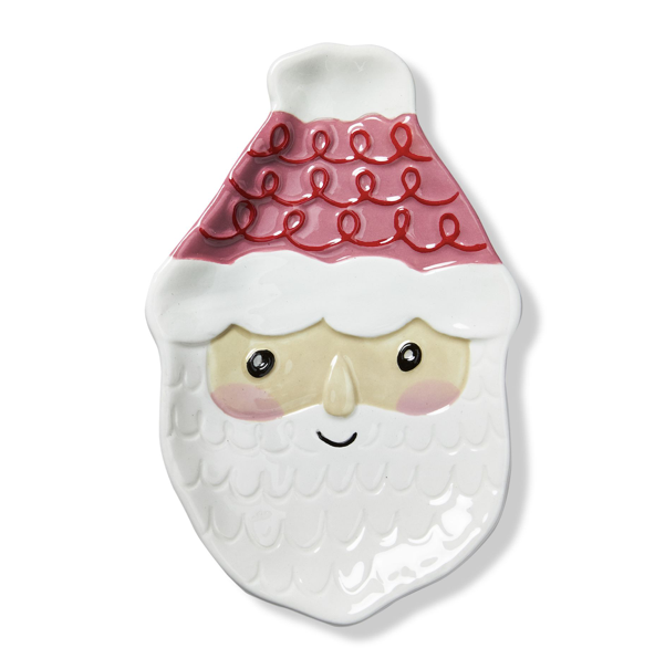 Santa Tidbit Plate Multi