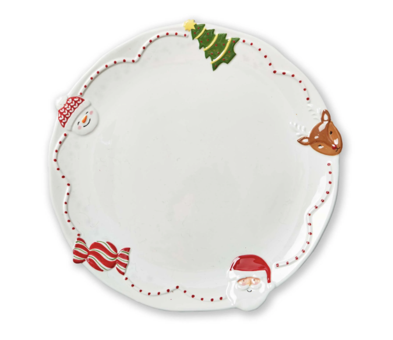 Holiday Cheer Round Platter