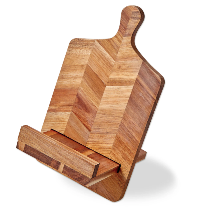 Acacia Wood Cookbook Holder