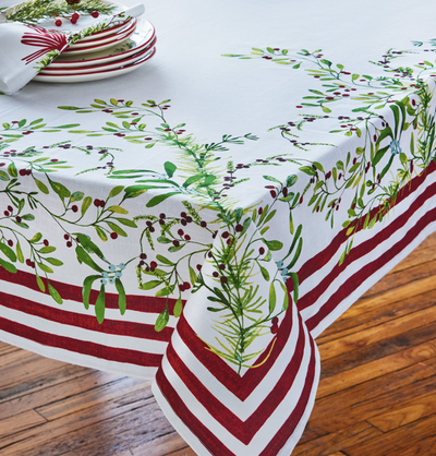 Winter Berries Tablecloth