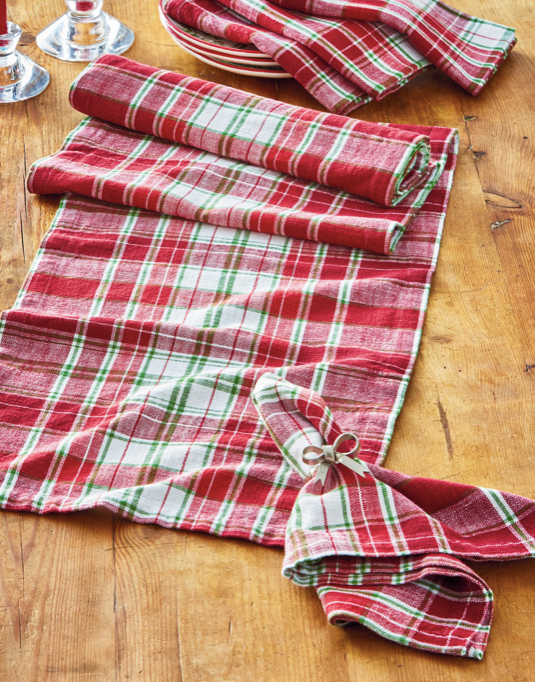 Winter Plaid 90 Runner