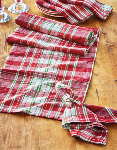 Winter Plaid 90 Runner