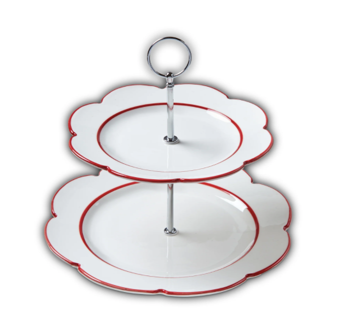 Festive Scallop 2-Tier Server
