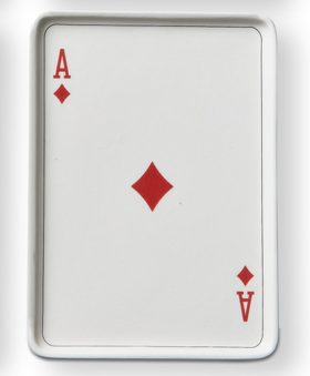 Playing Cards Appetizer Plate