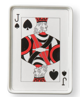 Playing Cards Appetizer Plate