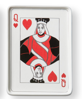 Playing Cards Appetizer Plate