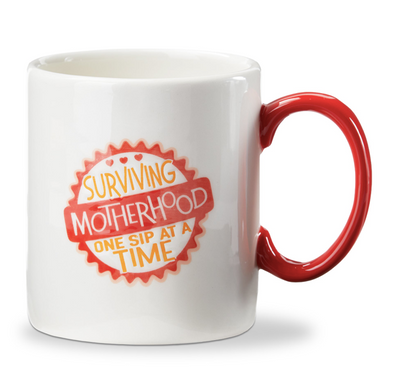 Surviving Motherhood One Sip A Time Mug
