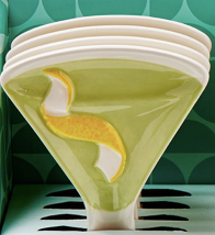 Martini Glass Trinket Dish