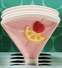 Martini Glass Trinket Dish