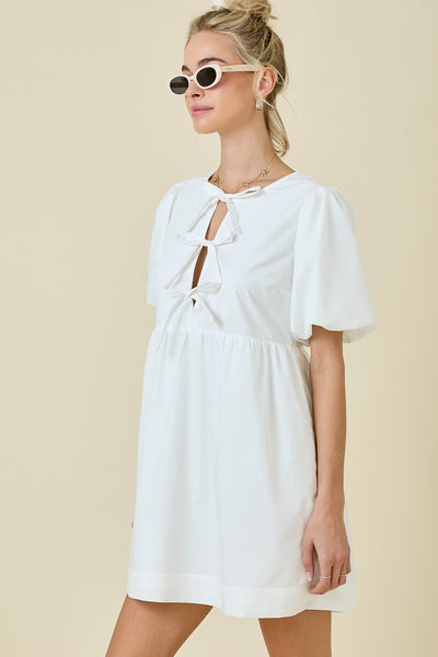 Wisney Mini Dress Off White