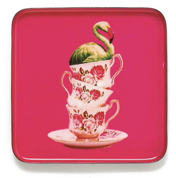 Square Trinket Tray Flamingtea