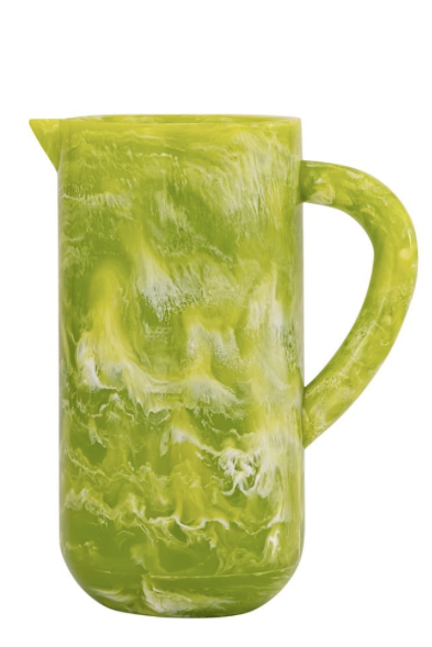 Green Resin Pitcher