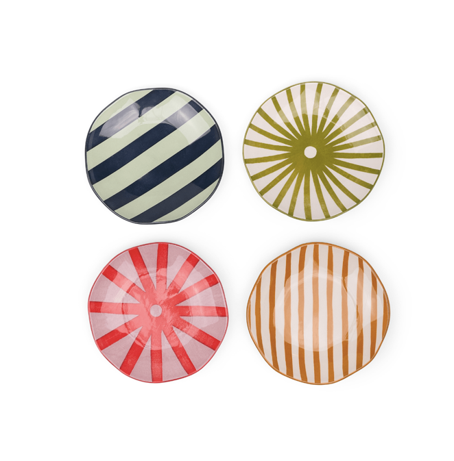 The Marley Appetizer Plates Set of 4