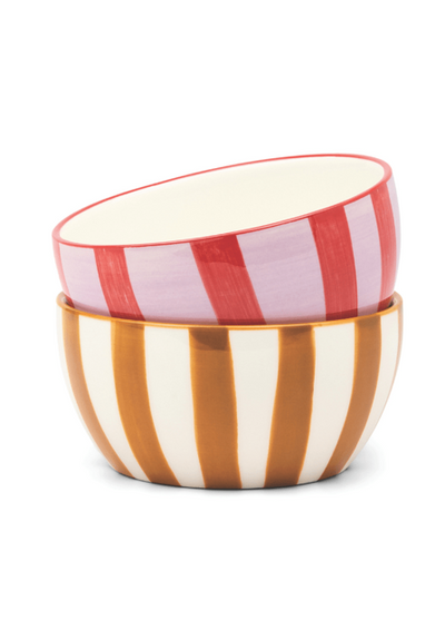 The Bella Dipping Bowls Lila Brown